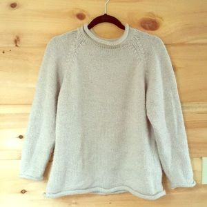 Alpaca wool sweater by American South Side.